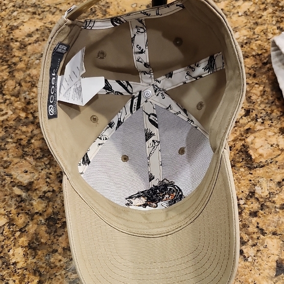 Tan Fish Embroidered Cap - Picture 4 of 4